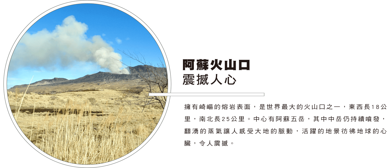 阿蘇火山口 震撼人心